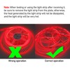 KXZM USB Red 620-625nm LED Strip Light 5V USB Powered