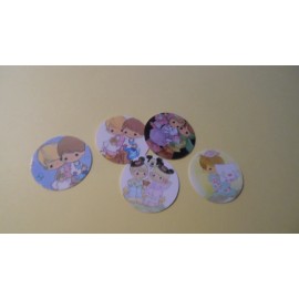 Photo Paper Pre Cut One Inch  Images! PRECIOUS MOMENTS Free Shipping in US - 15 images