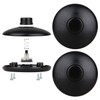 Helunsi 3Pcs Floor Lamp Foot Switch, Black Foot Pedal Switch,