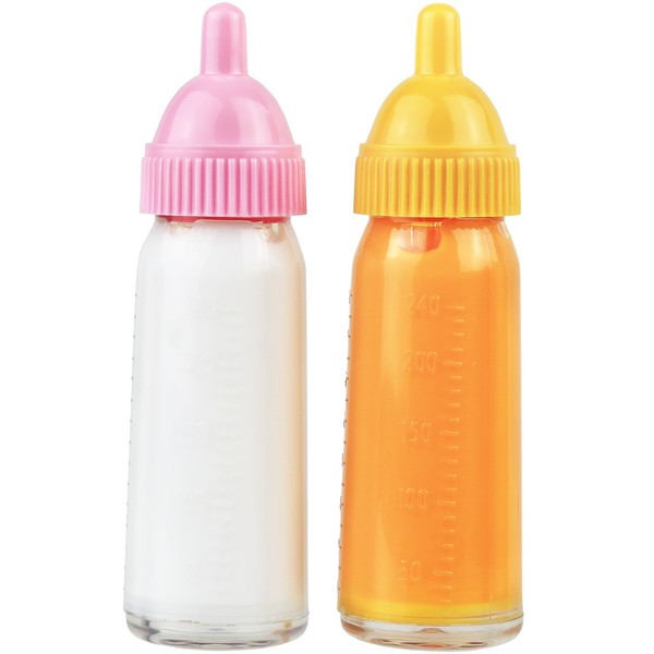 Click N' Play Magic Disappearing Milk and Juice Bottles for Baby Dolls