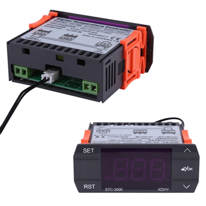 STC-3000 Touch Digital Temperature Controller Thermostat With Sensor(30A)