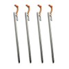 Titanium Pegs 11.8 inches (30 cm), Camping Pegs, Titanium with