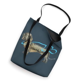 Dachshund, Dachshund with Heart, Elke Design, Dog Tote Bag