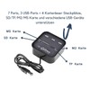 H31CS USB 2.0 Hub with 3 Ports & Card Reader