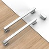 9BUILD 5 Inch(128mm) 10 Pack Kitchen Cabinet Handles Polished Chrome