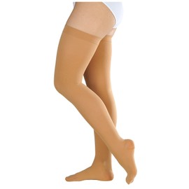 アルケア アンシルク・2 弾性ストッキング ストッキング (両足) つま先あり 18484 ライトブラウン S