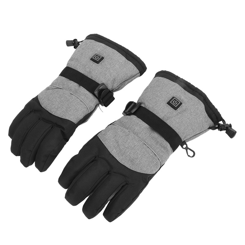 1 Pair Heated Gloves Smart Battery Powered Winter Warm Gloves