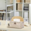 BTSKY Household Rectangular Seagrass Facial Tissue Box - Decorative Woven
