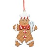 Christmas Tree Decorations Gingerbread Polyresin Hanging Ornament (Gingerbread Man 6014)