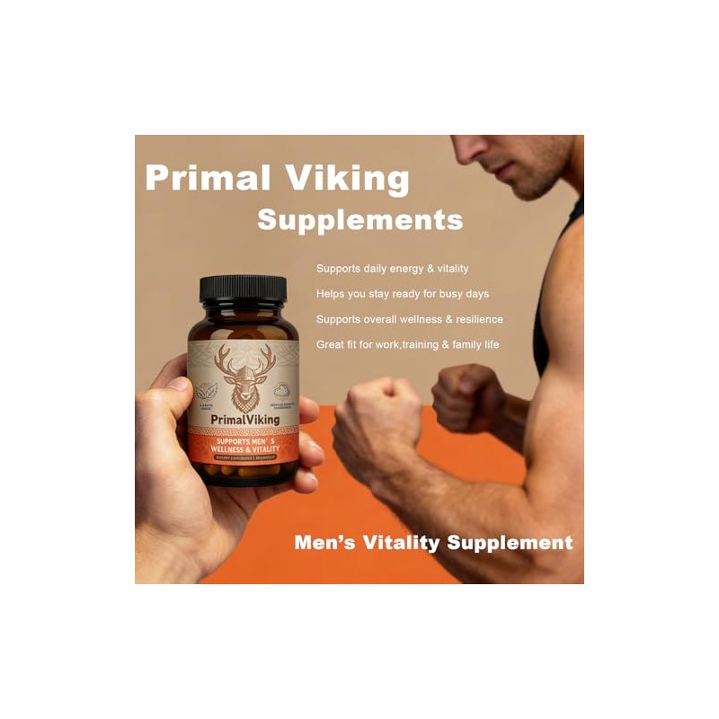 Vitality Supplement – Arctic Herb & Reindeer Organ Blend ，Daily