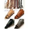 haoa Leather Suspenders, Y-Shaped, 0.6 inches (15 mm), Unisex, Double