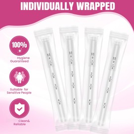 10 Pcs Disposable Vaginal Cream & Suppository Applicator for Women,Hygienic Threaded Injector with Soft Tip & Dosage Markings – Fits Premarin,Estrace, Lubricants, Gels & Most Tablets (White)