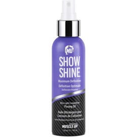 Pro Tan por Original Muscle Hasta Mostrar Shine Ultra-Light La competencia que presenta el aceite