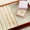 MILACOLATO 4 Pairs Gold Earrings Set for Multiple Piercings, 14K