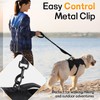 rabbitgoo Escape-Proof Dog Harness Medium with Large Handle, Anti-Pull Reflective