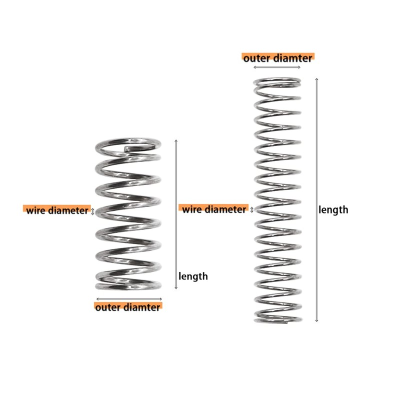 Dianrui 300PCS Compression Springs Assortment Kit 23 Different Sizes Small