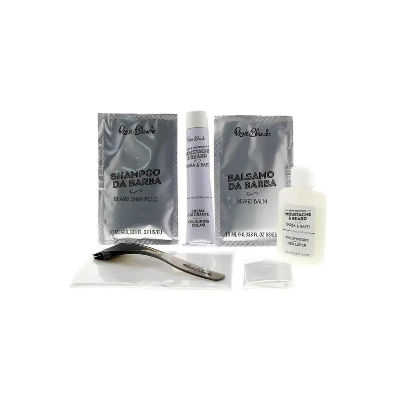 Renee Blanche Beard and Moustache Liquid Colouration Alcohol Free Dark
