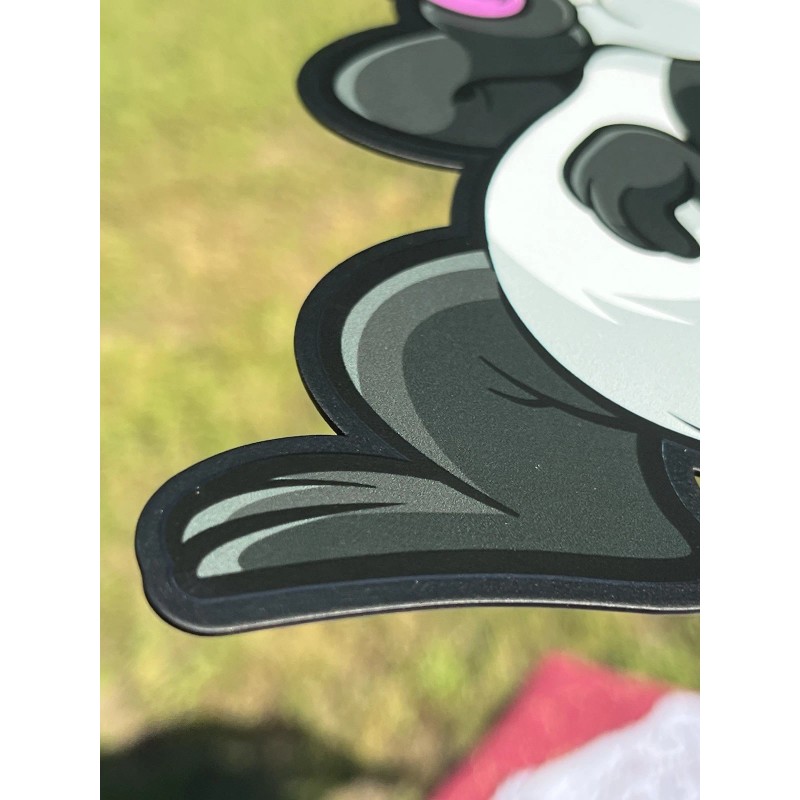 Happy Cow Metal Yard Stake/Skunk Holding It’s Nose/Stinker/S