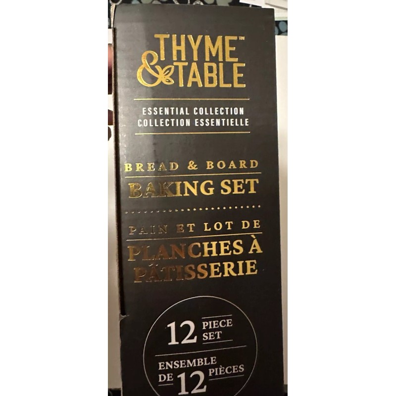Thyme And Table 12 Piece Bread Baking Set NIB With