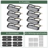EYPINS 8 x 12 LED Front Flash, Flashing Light Strobe