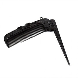 Portable Folding Hair Comb with Tail for Bangs and Styling Folding Comb 6ea