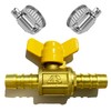Da by Two-way hose valve Hose Barb Ball Valve (for