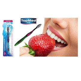 Top Med ETS Smokers Toothbrush Extra Hard (Green and Pink)