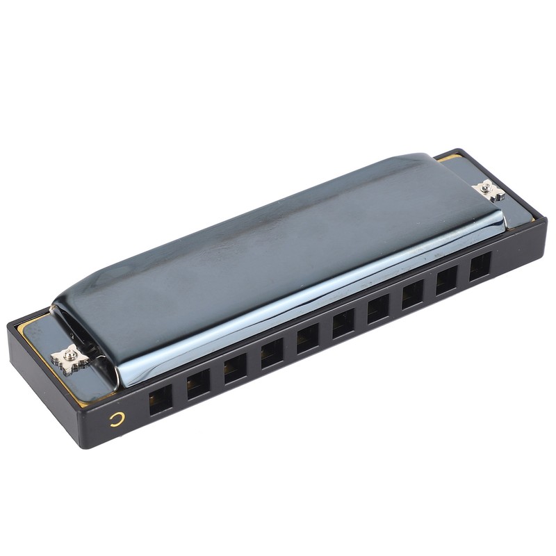 Blues Harmonica C Key 10 Holes Diatonic Mouthorgan Wind Instrument