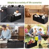 JiatuA Car Trunk Organizer for SUV, Car Storage Organizer Collapsible