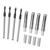 24PCS Adjustable Pushrods Cover Kit 0928 0023 Chrome Push Rod