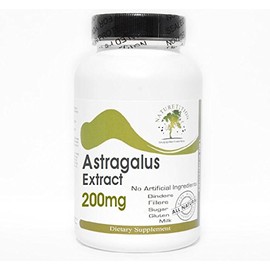 Naturetition Supplements Astragalus Extract 200mg ~ 200 Capsules - No Additives