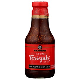 Kikkoman Gochujang Spicy Miso Takumi Teriyaki, 21.5 Ounces (Pack Of 6)