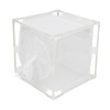 Insect Observation Cage PVC Mesh White Reusable Butterfly Habitat Breeding