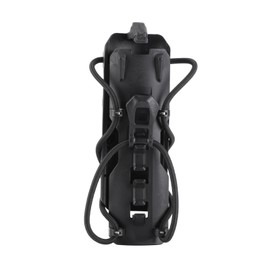 Motorcycle Bottle Holder Adjustable Quick Release Bumper Guard Drink Holder Black