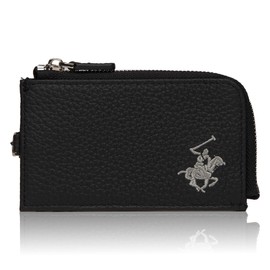 Beverly Hills Polo Club BHG-L1002 Pass Case with Reel, Black