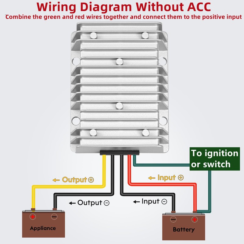 Acc Control 30A 360W DC 24V 48V 36V to 12V