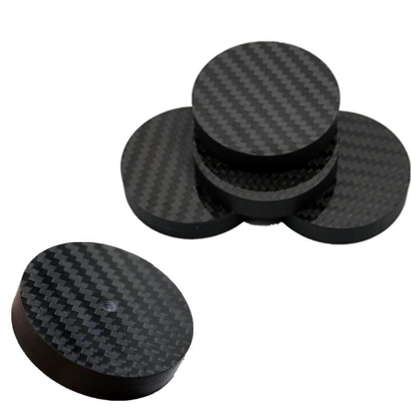 Tertullus 4 pieces speaker damper mat speaker absorber feet speaker