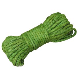 Fendawn Strive Natural Colored Hemp Rope, Jute Twine for Gardening, DIY Arts Crafts and Decoration, Green