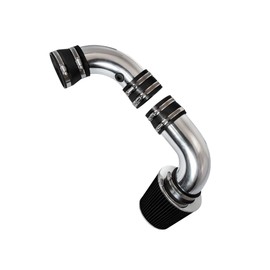 Rtunes Racing Cold Air Intake Airflow Kit + Filter Combo BLACK Compatible For 96-05 Chevy S10/Blazer/GMC Sonoma/Jimmy / 97-00 Isuzu Hombre / 96-01 Oldsmobile Bravada 4.3L V6