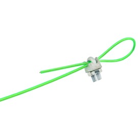 Green Coated Clothesline Wire ZZLZX 49ft /50m Green PVC Coated Steel Cable Wire Rope for String Light Hanging Kit, Curtain Wire, Clothes Line, Garden Wire