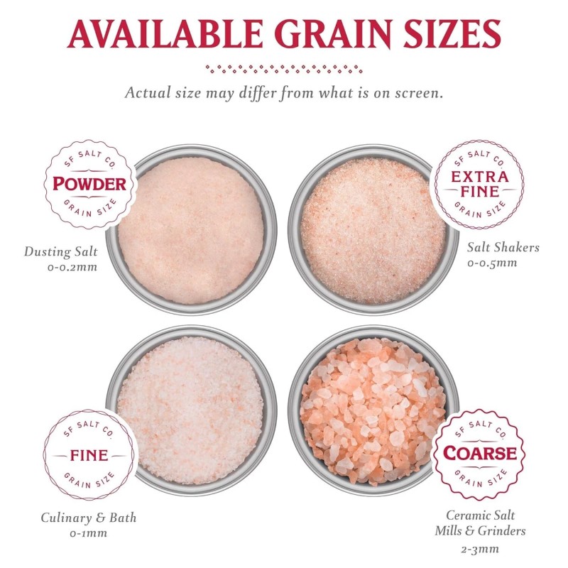 San Francisco Salt Company Sherpa Pink Himalayan Salt - 5