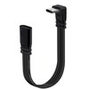 YINGAYOU Flat USB C Extension Cable 90 Degree USB C