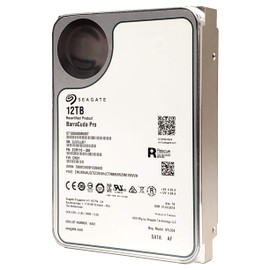 Seagate (Recertified) Barracuda Pro 12TB Internal Hard Drive Performance HDD – 3.5 Inch SATA 6 Gb/s 7200 RPM 256MB Cache for Computer Desktop PC Laptop (ST12000DM0007)