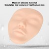 5D Makeup Practice Mannequin Solid Silicone Elastic Soft Microblading Supplies
