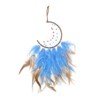 FuninCrea Dream Catcher, Half Circle Moon Dream Catchers with Feathers