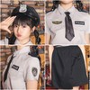 Clear Stone Coscheu! Greyish Police Kids Junior Girls 150cm Gray