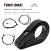 MoKitDora 1" Handlebar or Frame Mount Clutch Throttle Cable Clamp