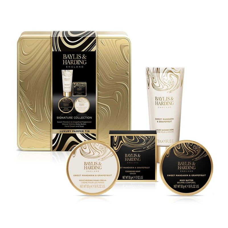 Baylis & Harding Sweet Mandarin & Grapefruit Luxury Bathing Tin