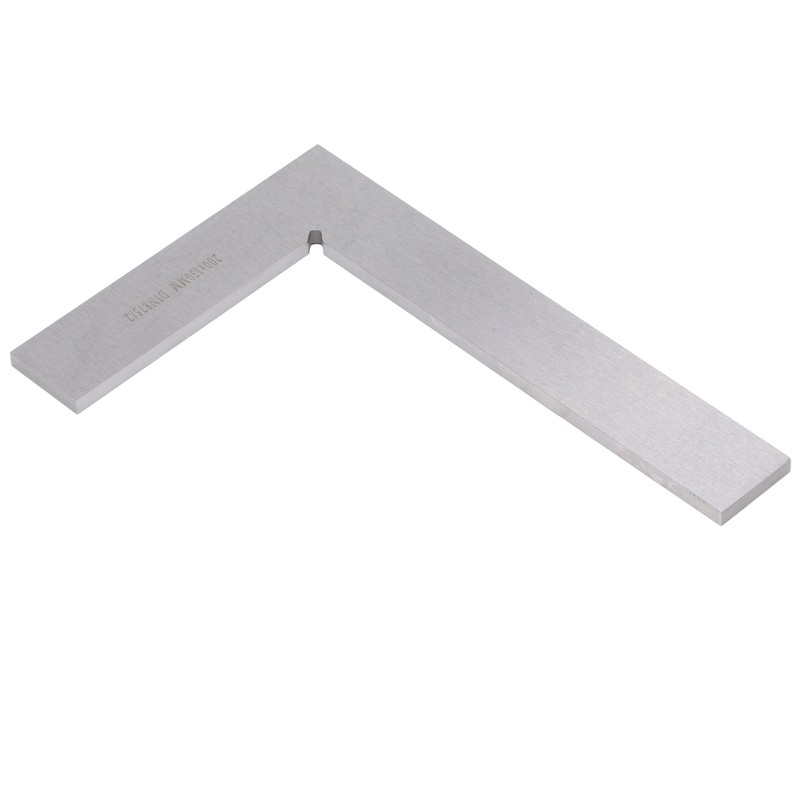 Machinist Square 200x130mm 90 Degree Right Angle High Accuracy Ergonomic