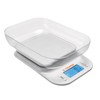 Truper BASE-5T, Báscula digital con tazón para cocina 5kg precisión